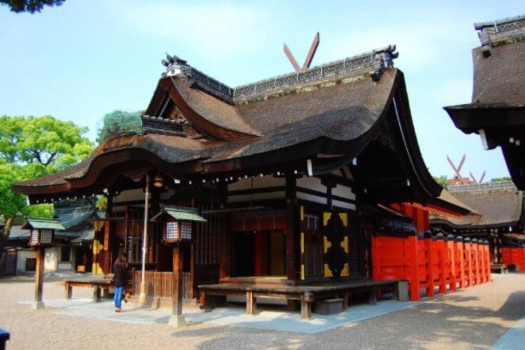 Osaka Kaya Traditional Tatami House 2-6 Ppl Near Station And Park Direct To Kix Airport Exterior foto
